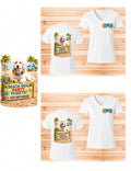 T Shirt Style 07- V-Neck  A or B