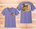Short Sleeve T-Shirt V Neck Ladies in Shirts Salty Sisters
