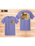 Short Sleeve T-Shirt Crew neck Ladies in Shorts Salty Sisters