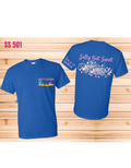 Short Sleeve T-Shirt Crew Neck Fish N Bows Salty Sisters