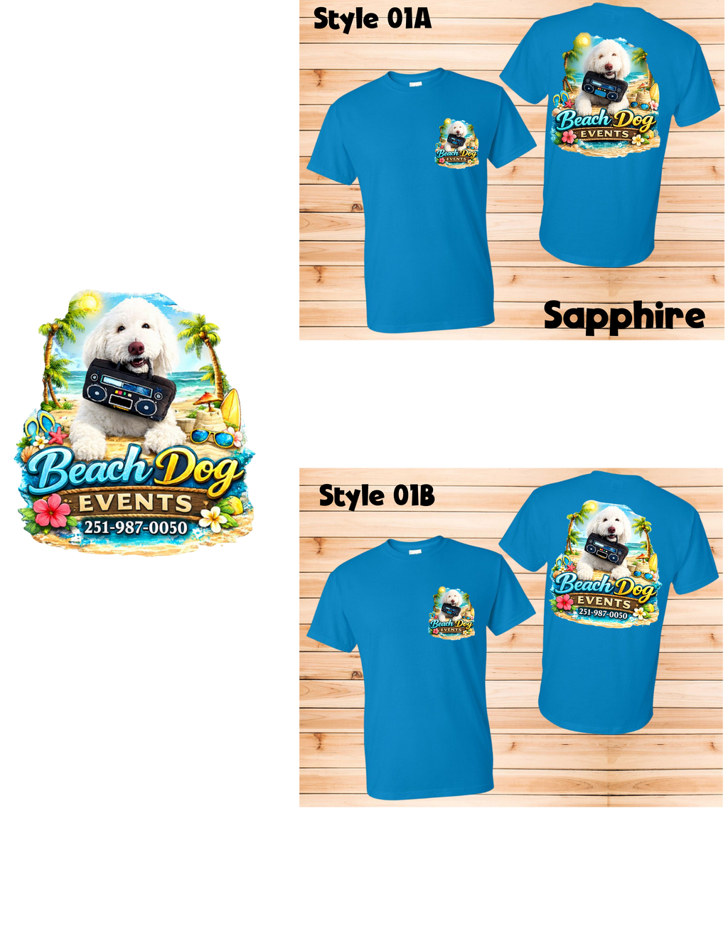 T Shirt Style 01  A  or B