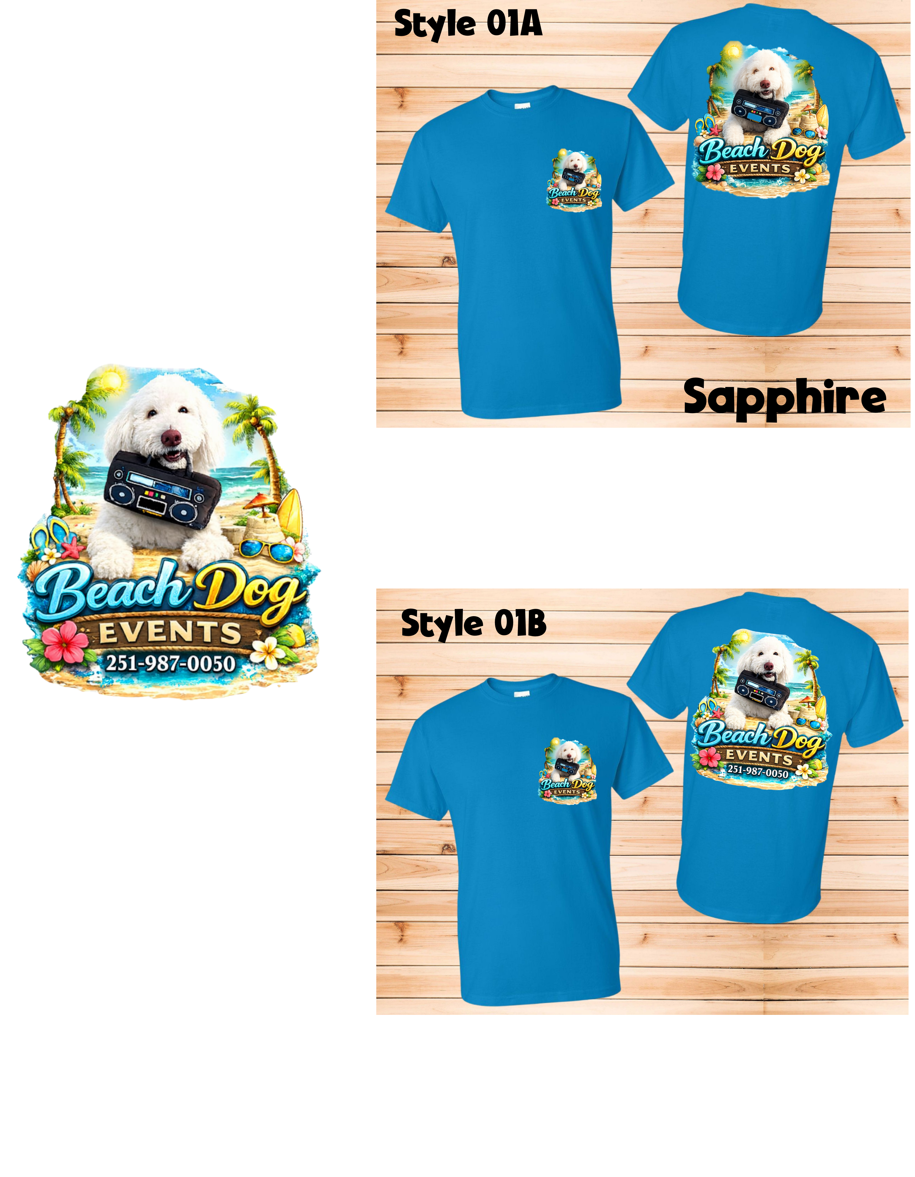 T Shirt Style 01  A  or B