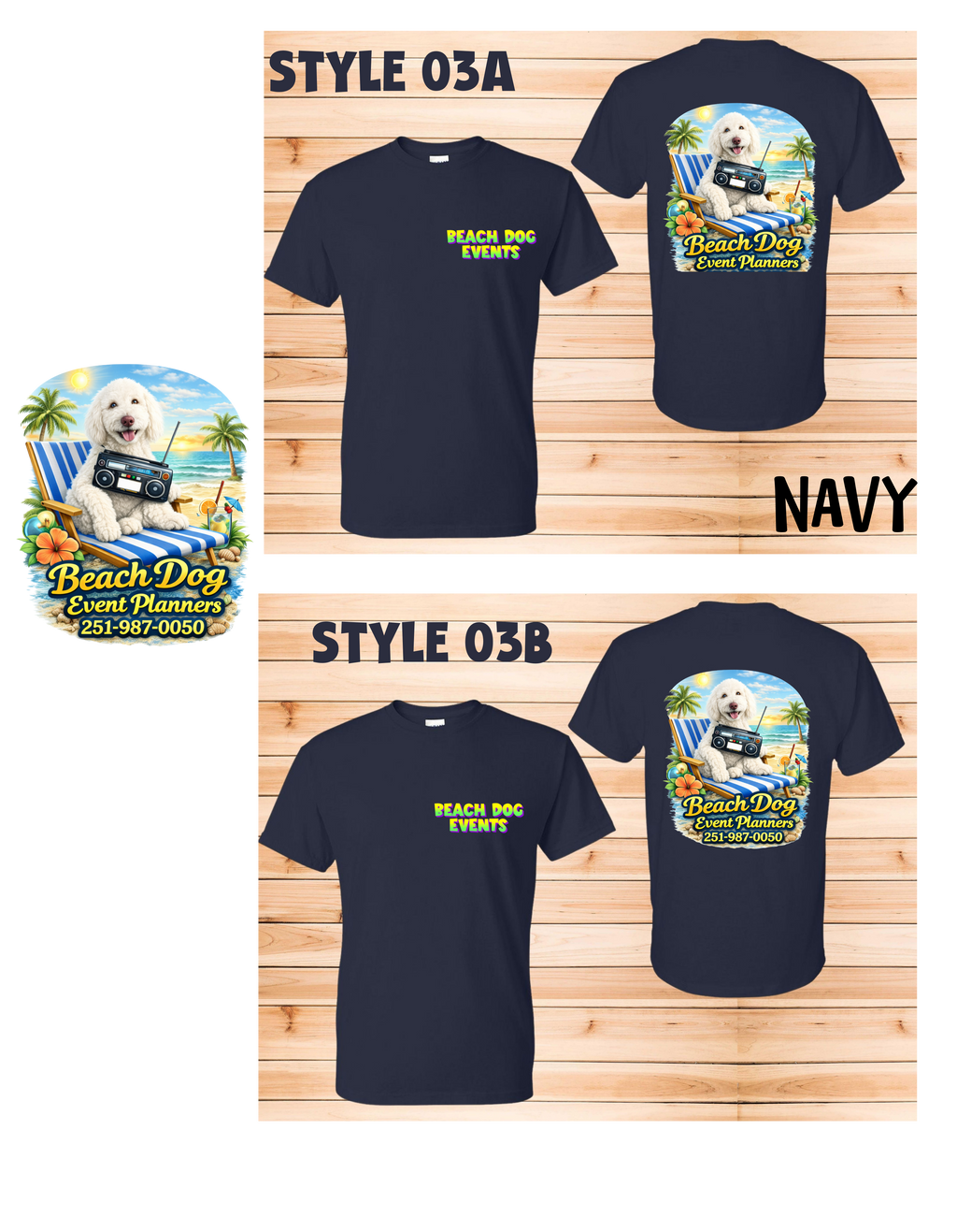 T Shirt Style 03   A or B