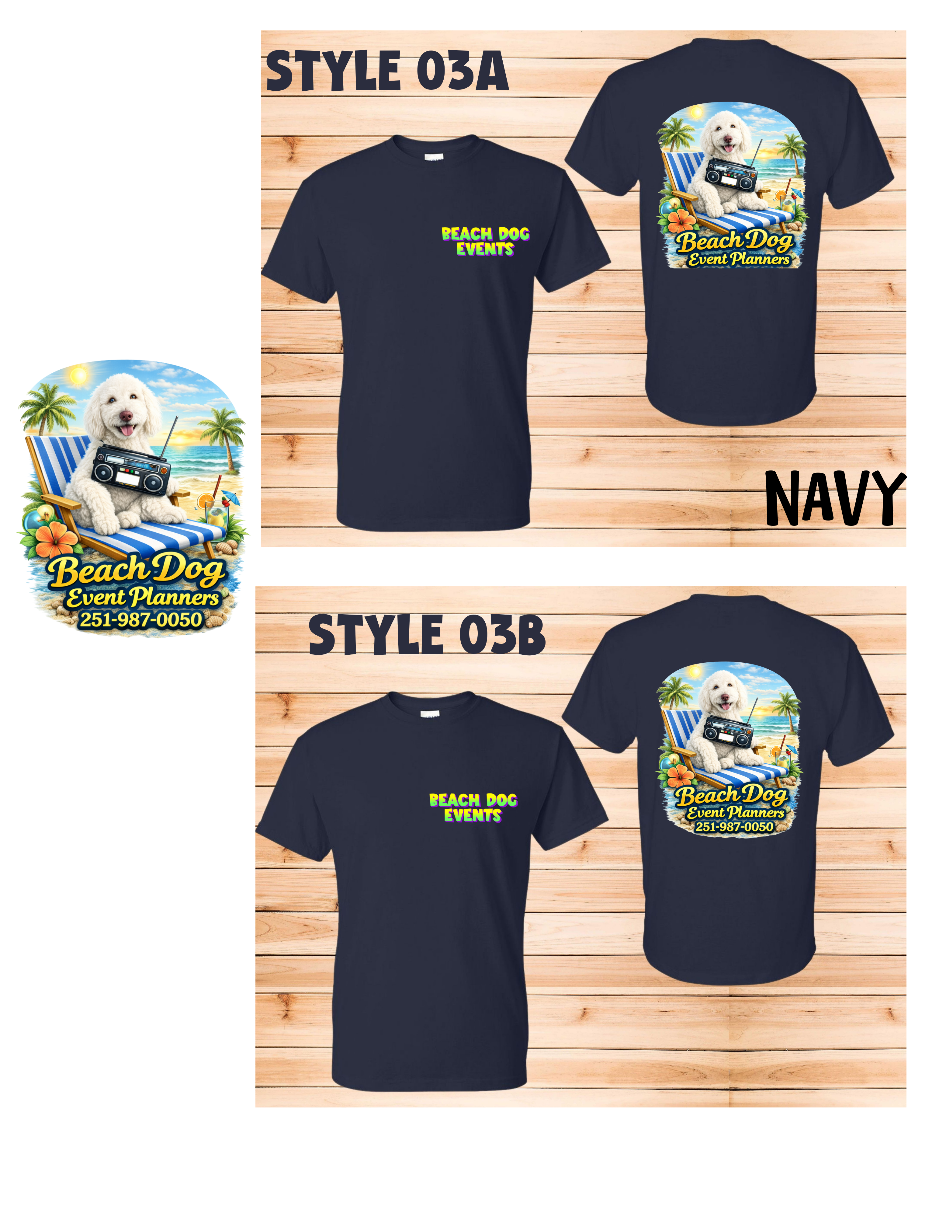T Shirt Style 03   A or B