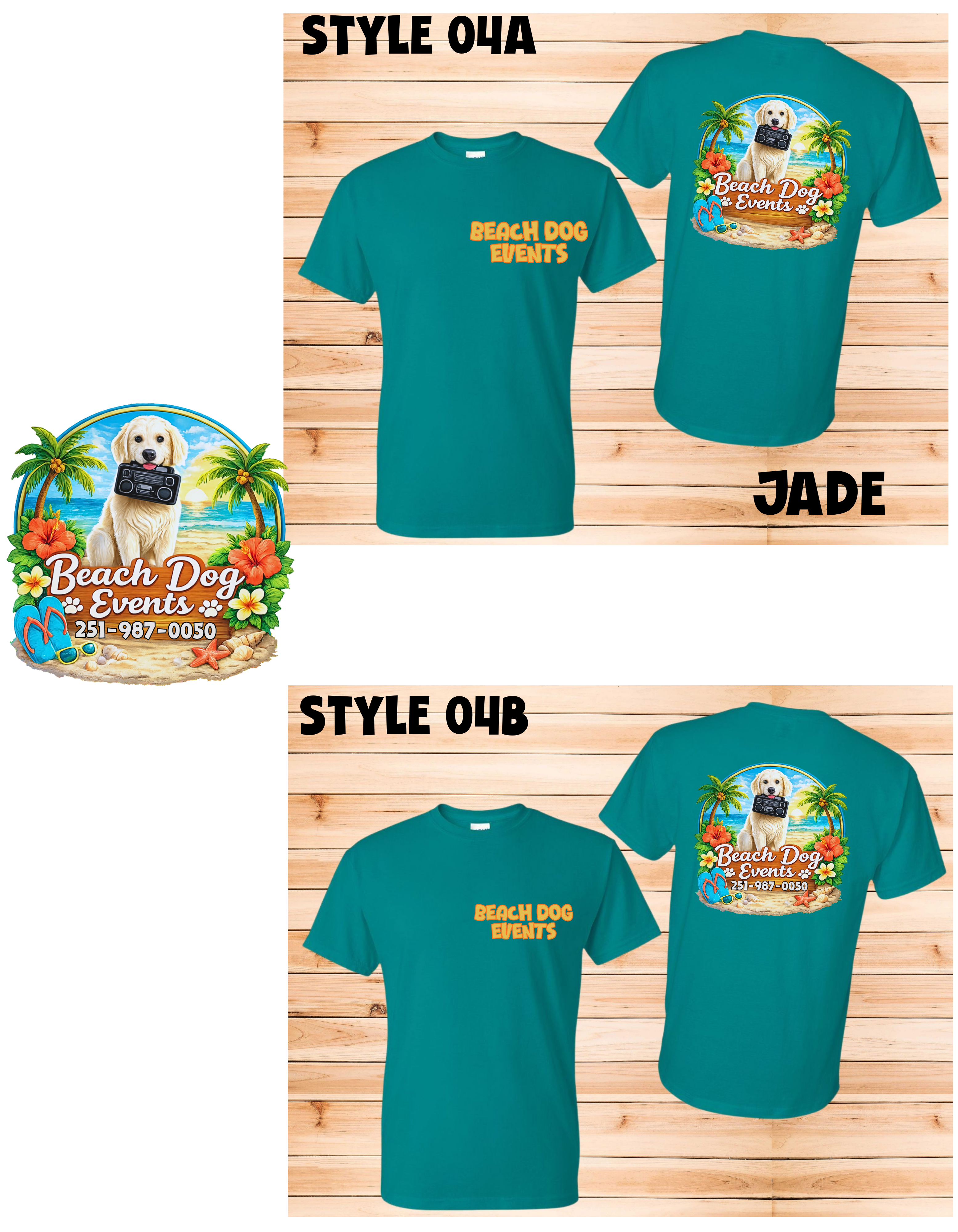 T Shirt Style 04  A  or B